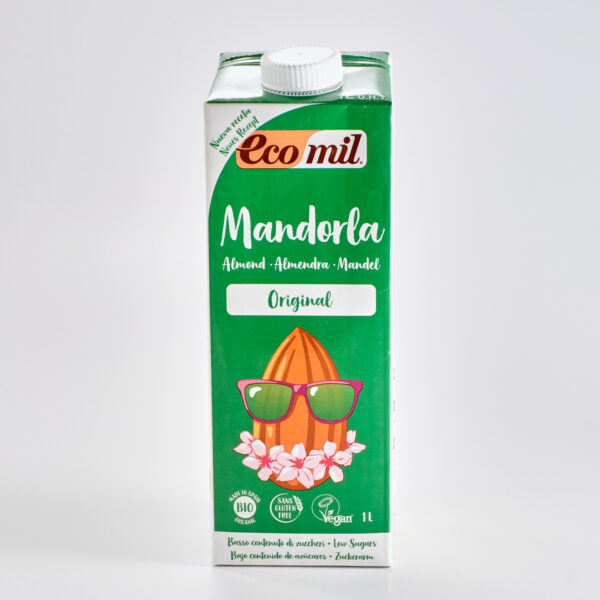 Mandlijook agaavisiirupiga 1l Ecomil